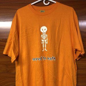 Seasonal Halloween Y2K Scared To Death Halloween Its The Thing Sz.L T Shirt